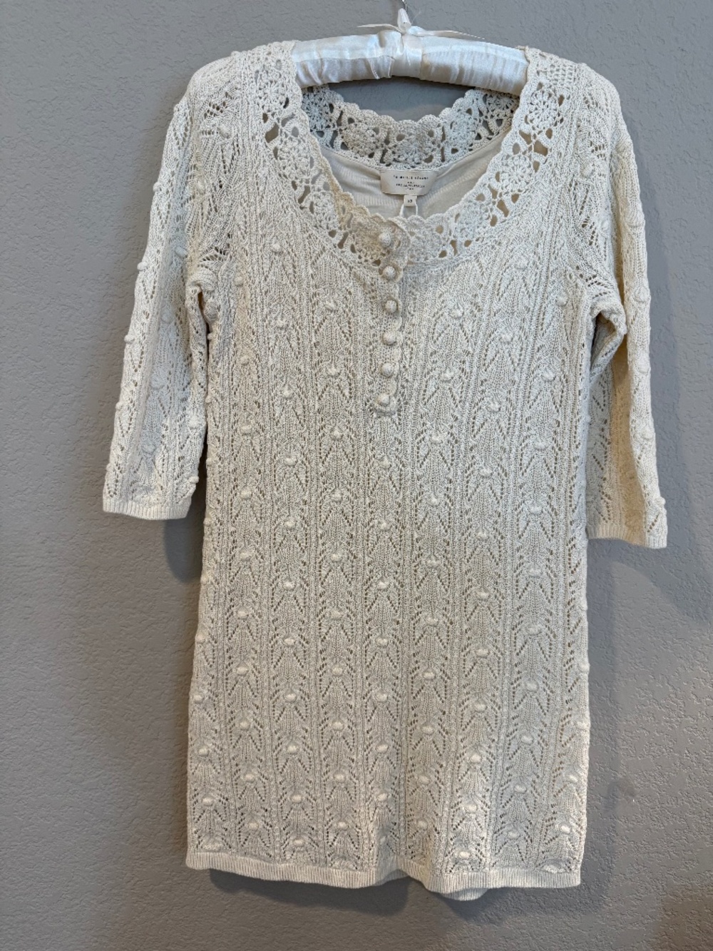 Sezane knit mini dress